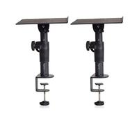 Gator Frameworks Support moniteur studio GFWSPKSTMNDSKCMP pince-bureau mousse EVA 0–15° lot 2