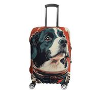 GFXEZZLH Affiche d'astronaute de bouvier bernois - Impression rétro - Bouvier bernois - Portrait de chien de montagne bernois - Affiche amusante - Andy Warhol Art-1_4 - Housse de bagage, Style :, L(26