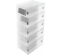 GFXYQPDNV Armoire de rangement pour téléphone portable en acrylique - Coffre-fort pour téléphone portable - Une couche et une serrure - Fixation murale - Avec numéro numérique - Convient pour l'école