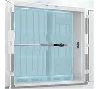 GFXYQPDNV Barre de Chargement télescopique Robuste à cliquet pour camions, fourgonnettes et remorques - Dispositif de retenue de Chargement antidérapant, réglable en 1/2/3/4, séparateur en Aluminium