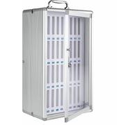 GFXYQPDNV Casier de téléphone portable avec serrure et numéroté, armoire de rangement en alliage d'aluminium pour examen en salle de classe - Support pour smartphone inclus