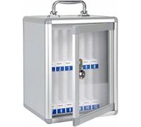 GFXYQPDNV Casier de téléphone portable - Boîte de rangement murale en alliage d'aluminium avec poignée pour téléphones portables - Organiseur de poche sécurisé