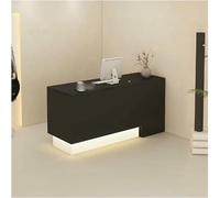 GFXYQPDNV Comptoir de réception élégant, Bureau d'ordinateur en Bois, comptoir de réception, Table de réception Moderne avec tiroir, pour Salon, Hall d'entrée, Magasin