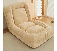 GFXYQPDNV Grand lit pliable pour chien humain pour adultes, canapé-lit réglable avec 6 positions, 177,8 x 94 x 25,4 cm, grand pouf doux et confortable avec éponge élastique pour le salon (taille
