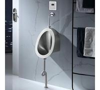 GFXYQPDNV Urinoir Mural à capteur, urinoir pour Hommes et Adultes, Toilettes publiques à Chasse d'eau Intelligente pour salles de Bains et hôtels