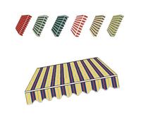 GFYHTN Tissu de rechange durable pour auvent de balcon, terrasse (D, 4,5 x 2,5 m) - Pour extérieur