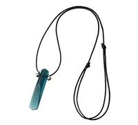 GFYWZ Collier Hokage Tsunade Pierre précieuse naturelle Jade Pendentif Uzumaki Charms Collier Pendentif Collier Anime Cosplay Prop Bijoux Accessoires