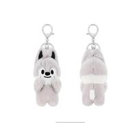 GFZLJ Porte-clés magnétique Stray Kids série ATE SKZoo 10 cm, mignon et pendentif for les fans(Wolf Chan)