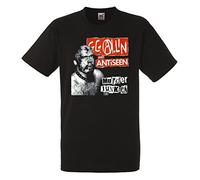GG Allin and Murder Junkies Black Mens Tshirt Men Rock Band Tee Shirt(XX-Large)