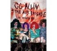 GG ALLIN AND THE AID - LIVE IN BOSTON 1989 - DVD - E72z