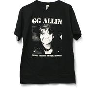 GG Allin Freaks… Adult Tee(Small)