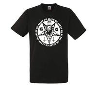 GG Allin Im Your Enemy Black Mens T-Shirt Men Rock Band Tee Shirt(X-Large)