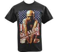 GG Allin Terror in America Punk Rock Mens T-Shirt Black(X-Large)