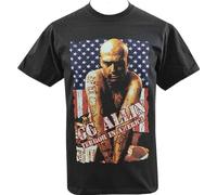GG Allin Terror in America Punk Rock Mens T-Shirt(Large)
