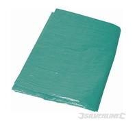 GG681 Silverline Résistant Bâche de Protection 3 X 4m Entrepreneurs Jardinage