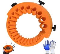 GGesii Power Drill Bit Grinding Attachment, Affuteuse Foret, Outil d'affûtage de foret de 2 à 13 mm, Sharpener Portatif Polyvalent, pour le Meulage de Meuleuses et Meuleuses D'angle de 125 mm