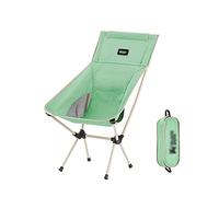 GGFFJ Chaise Pliante, Chaise de pêche, Touristique, chaises Pique-Nique Plage Pliables, détente Ultra-légère avec Dossier, Camping, Portable(Green L)