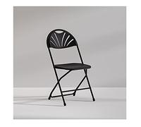 GGFFJ Chaise Pliante Triple Renfort et Dossier à Double charnière avec Cadre en métal for Chaise de Bureau Domicile légère