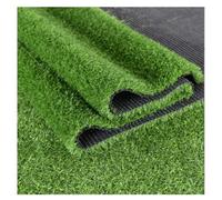 GGFFJ Tapis de Gazon Artificiel antidérapant for terrasse, Jardin, Aire de Jeux et Camping - Facile à Nettoyer(1.5x6m)