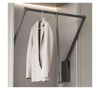 GGFFJ Tringle à vêtements Rabattable, réglable de 510 à 1200 mm, Support de penderie, capacité de Charge de 25 kg, Gain de Place, for Suspendre Les vêtements (660 à 890 mm)(890-1200mm)
