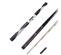 gggg Queue de Billard en Bois de FrêNe, Kit de Queue de Billard 57 Pouces 17-19 Oz, avec Embouts de Queue de 10 Mm, Pour School Family Club/A/Pole box 1