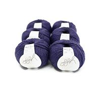 ggh Topaze Box - Laine vierge, mélange d'alpaga - Laine pour tricot ou crochet Couleur 047 - Violet