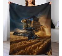 GGJJTT Couverture Tracteur - Douce en Flannel Couverture Convient À Toutes Les Saisons pour Voyager, Lit Ou Canapé 180×200cm