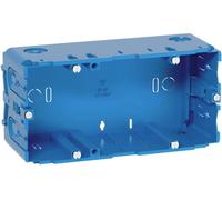 1280 Boîtier d'encastrement GED50/2blau 142 mm bleu 1 pc(s)