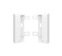 GGK - Lot de 2 Embouts de Finition Blancs pour plinthe électrique 4D 20 x 80