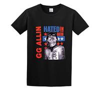 Gglin - Antiseen Discharge Hardcore Punk Rock Metal Band Unisex 100% Cotton Short-Sleeve T-Shirts Black S