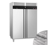 GGM Gastro | TC1200NDN | Congélateur en acier inoxydable Premium - GN 2/1-1200 litres - Avec 2 portes