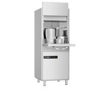 GGM Gastro TSS66 Lave-vaisselle, à double paroi, numérique, 12,2 kW, avec nettoyant et pompe de rinçage