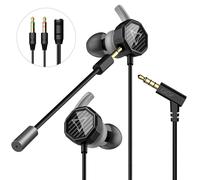 GGMM G1 Casque de jeu à basses profondes Casque de jeu avec micro long détachable Casque de jeu Son clair pour PUBG Mobile Te