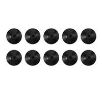 Ggnaxivs 10 X Caoutchouc Noir 27Mm Ventouse Clip Ventouse pour Pompe D'Aquarium