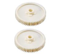 Ggnaxivs 2 PièCes SéRies 61T Engrenage Droit 51004 pour TT01 TT01D TT01E TT-01 1/10 TéLéCommandéE Voiture Mise à Niveau PièCes Accessoires