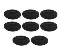 Ggnaxivs 4 Paires de Couvre-Oreillettes de Remplacement 55mm pour Casque Casque Noir