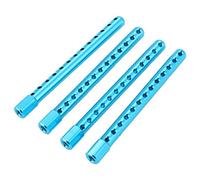 Ggnaxivs 4 PCS 102037 Bleu Aluminium RC 1:10 Alliage Corps Post Supports pour Road Racing Modèle de Voiture Mise à Niveau