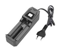 Ggnaxivs Chargeur de Batterie au Lithium 3,7 V 18650 1,2 V N° 7/5, Chargeur Universel Adapté pour 14500 16340 26650 18500 18650 21700 Prise UE