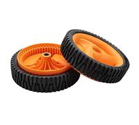 Ggnaxivs Lot de 2 Roues de Tondeuse à Gazon de 196 Mm pour Husqvarnaa 5324025-67, 5324029-36, 532402567, 532402936