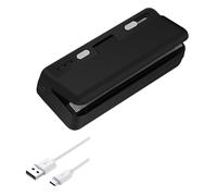 Ggnaxivs Mini Scelleuse de, Chargeur USB, Thermoscelleuse de de Chips, Referme Les en Plastique pour Collations, Thermoscellable et Coupe, Facile à Installer, Facile à Utiliser