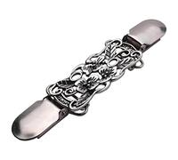 Ggnaxivs Pinces pour Châle Chandail 3 Pièces Robes Clip Cardigan Broche Collier Vintage Clips des Chemises pour Les Femmes et Les Filles