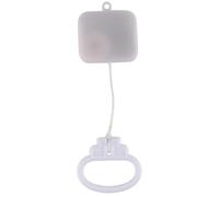 Ggnaxivs Pull Cordon Boîte à Musique Blanc Enfants Lit Cloche Hochet Cadeaux Pièces Accessoires 1 Pcs