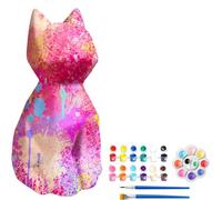 Ggnaxivs Votre Propre Kit de Lumière pour Chat, Bricolage, Artisanat de Chat, Kit de Peinture de Nuit, Arts et Travaux Manuels, Convient pour Les Fournitures Artistiques, Cadeaux d'anniversaire