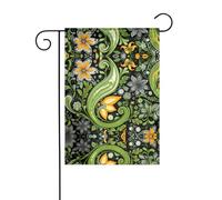 GGNKDL Drapeau de jardin imprimé végétatif pour décoration de cour extérieure adaptée à toutes les saisons 30,5 x 45,7 cm