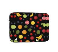 GGNKDL Housse de protection antichoc pour ordinateur portable de 13" - Motif plateau de fruits - Pour homme et femme - Voyage d'affaires, bureau et quotidien