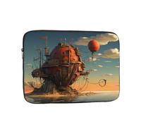 GGNKDL Housse de protection antichoc pour ordinateur portable de 30,5 cm - Motif Fortress on the sea - Pour homme et femme - Voyage d'affaires, bureau et quotidien