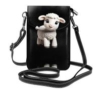 GGNKDL Le sac à bandoulière imprimé mouton, sac pour téléphone portable, petit portefeuille pour femme, un cadeau pratique adapté pour les sorties, l'exercice et le shopping