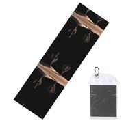 GGNKDL Les serviettes de glace motif cactus dans le désert sont adaptées pour les sports d'intérieur et d'extérieur et les activités d'exercice