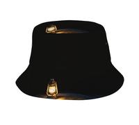 GGNKDL Light in The Desert Prints Chapeau cloche d'été pour voyage en plein air Convient pour homme et femme