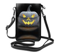 GGNKDL Long live the day citrouille lanterne impression sac à bandoulière sac pour téléphone portable, petit portefeuille pour femme, un cadeau pratique adapté pour les sorties, l'exercice et le
